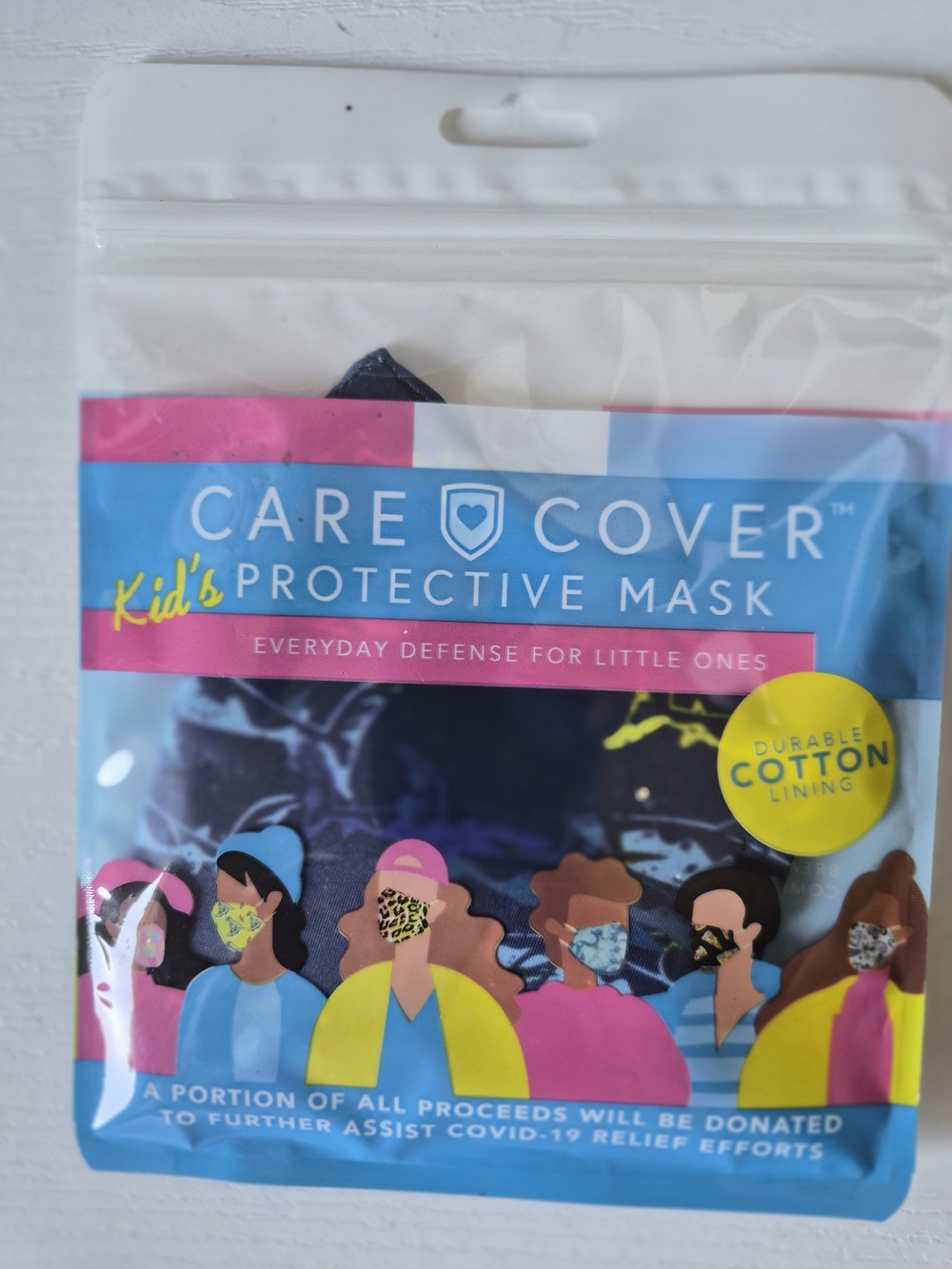 Kids Protective Face Mask - Navy Blue